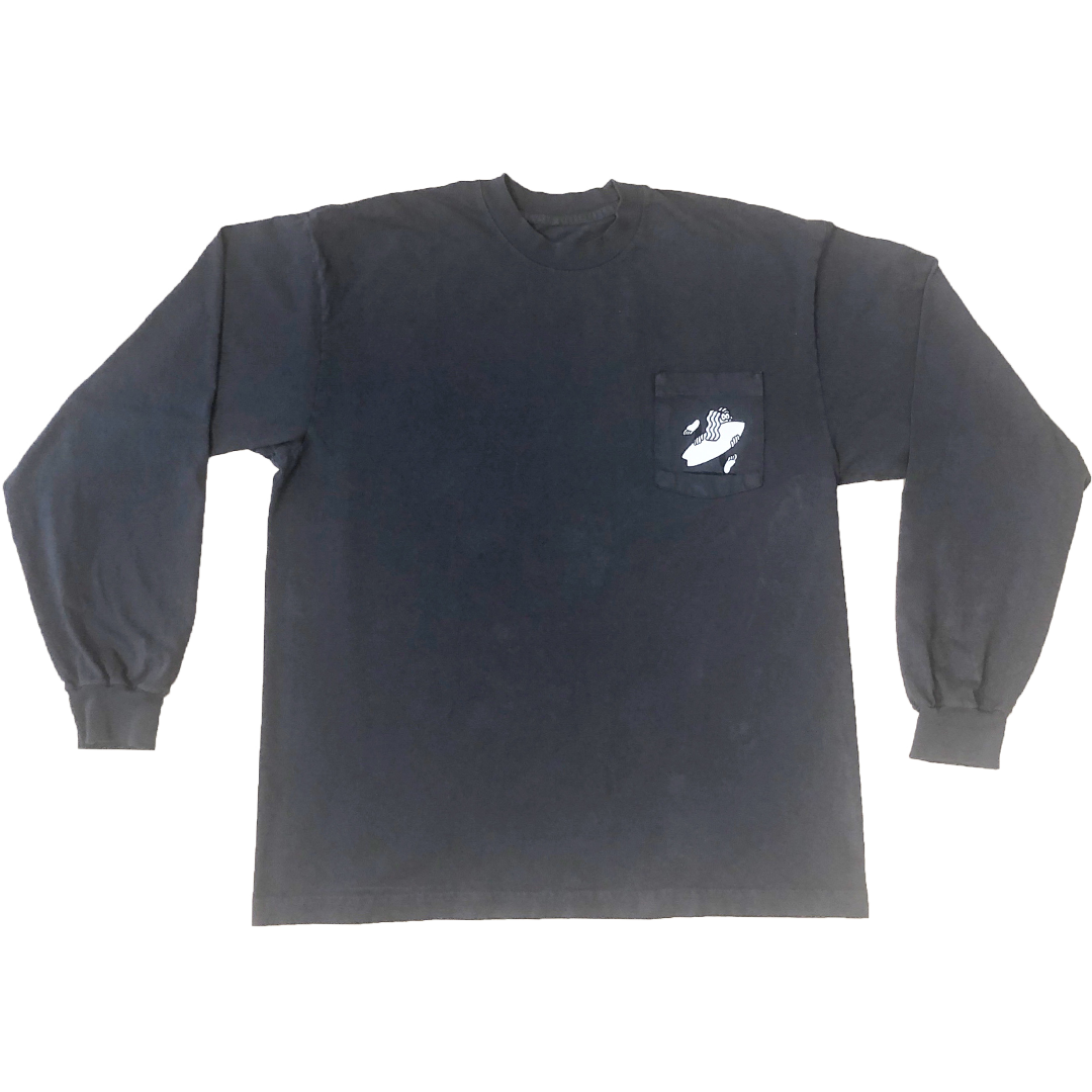 Blair Knit Tee - Black/Blue/Yellow