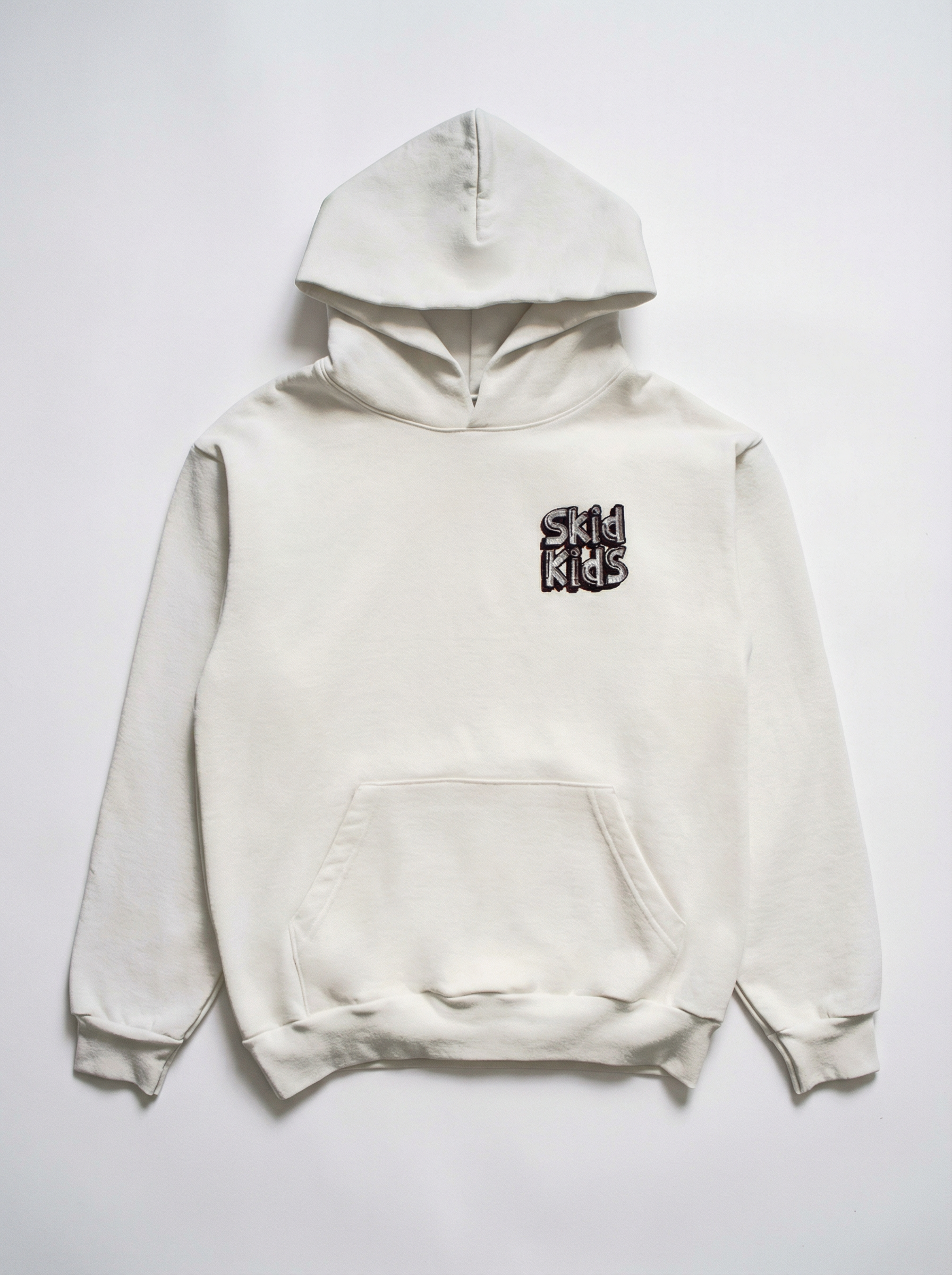 SKID KIDS HEAVY WEIGHT CREAM HOODIE – Blair Conklin